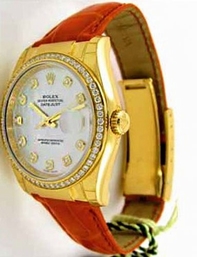 Mens Rolex Datejust Mens 116188-WMDL Yellow Gold Watch