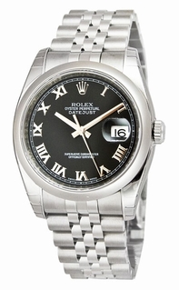 Black Rolex 116200BKRJ Mens Stainless Steel Watch