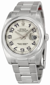 Rolex 116200SBLAO Silver Watch