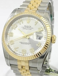 Rolex 116233SAJ Silver Watch