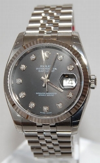 Rolex 116234BLJDO 36 mm 100 meters/ 330 feet Water Resistant Watch