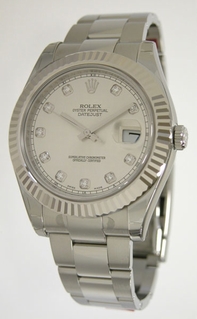 Rolex Datejust II 116334SDO White Gold Case Swiss Watch