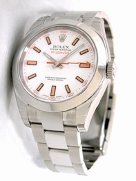 Mens Rolex Oyster Perpetual 116400WSO Stainless Steel Watch