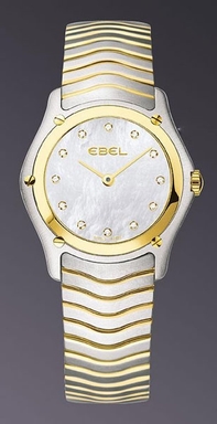 Ebel 1215371 Classic Wave Series Womens Watch