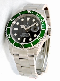 Rolex Submariner 16610LV Stainless Steel Case Swiss Watch