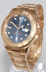 Rolex Yachtmaster 16628BLSO Blue Dial Watch