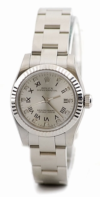 White Rolex 176234WRDO Unisex Stainless Steel Watch