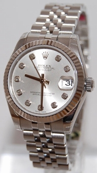 Unisex Rolex Datejust Midsize 178274MDJ Stainless Steel Watch