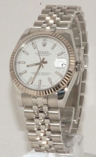 Rolex Datejust Midsize 178274SSJ Silver Dial Watch