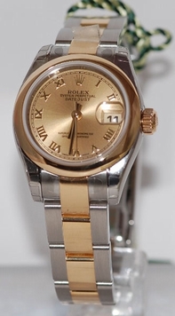 Automatic Rolex 179163CRO Womens Gold Watches