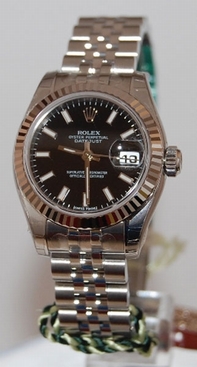 Automatic Rolex 179174BKSJ Womens Black Watches