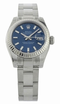 Rolex 179174BLSO Automatic Stainless Steel Watch