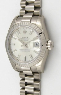 Rolex 179179SSP Automatic White Gold Watch