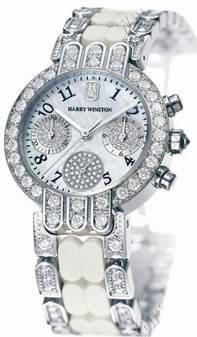 Ivory Harry Winston 200/UCQ32WW1.MD.D3.1 Womens White Gold Watch