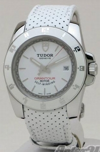 Tudor GranTour 20050 White Dial Watch