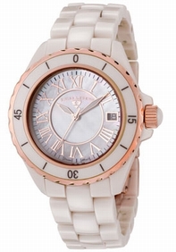 White Swiss Legend 20050-BGWRR Womens Stainless Steel Watch