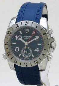 Blue Tudor 20200 Mens Stainless Steel Watch