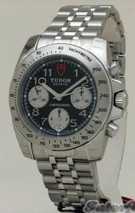 Tudor Sport 20300 Black Dial Watch