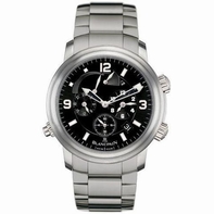 Black Blancpain 2041-1230-98 Mens Titanium Watch