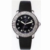 Black Blancpain 2200-1130-64b Mens Stainless Steel Watch