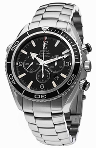 Black Omega 2210.50 Mens Stainless Steel Watch