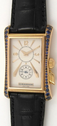 Graham 2SPHR.S04A.C40B Manual Winding 18k Rose Gold Watch