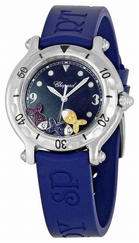 Quartz Chopard 27/8921-402 Unisex Blue Watches