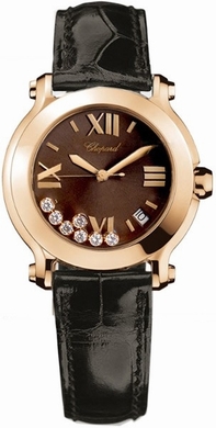 Quartz Chopard 277471-5012 Womens Brown Watches