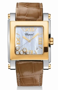 Womens Chopard Happy Sport 28/8471 Two Tone Watch