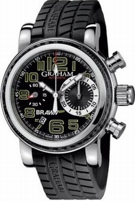 Graham Brawn GP 2BRSH.B01A.K10N Black Dial Watch