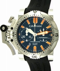 Mens Graham Chronofighter 2OVES.B02B.K10B Stainless Steel Watch