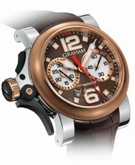 Graham 2TRAG.C01A.B72 Automatic Rose Gold Watch