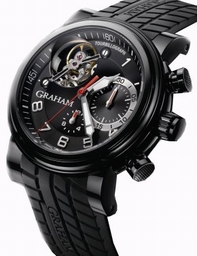 Graham Tourbillograph 2TWAE.B03A.K49B Black Dial Watch