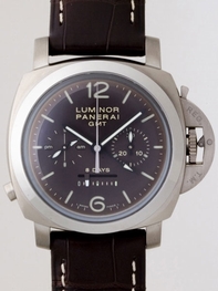 Panerai Luminor Chrono PAM00311 Titanium, Polished and Brushed Case Swiss Watch