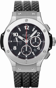 Black Hublot 301.SX.130.RX Mens Stainless Steel Watch