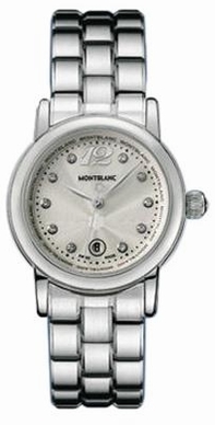 Montblanc Star Steel Jewellery 35884 Steel Case Swiss Watch