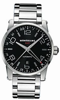 Automatic Montblanc 36064 Mens Black Arabic Watches