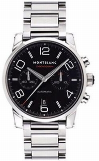 Montblanc TimeWalker 36972 Black Arabic Dial Watch