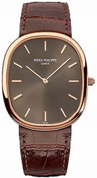 Mens Patek Philippe Golden Ellipse 3738-100R Rose Gold Watch