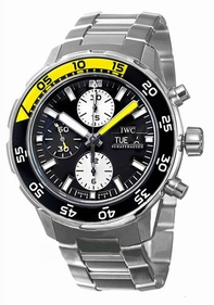 IWC Aquatimer 3767-01 Black Dial Watch