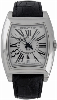 Mens Bedat & Co. No.3 388.010.101 Stainless Steel Watch