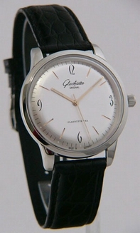 Mens Glashutte Senator 39-52-01-02-04 White Gold Watch