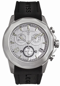 Mens Swiss Legend Monte Carlo 40042-02 Stainless Steel Watch