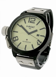 Black U-Boat 45 AB 2 Mens Stainless Steel Watch