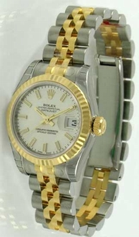 Automatic Rolex 179173 Womens White MOP Diamond Dial  Watches