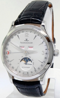 Mens Jaeger LeCoultre Master 140.8.98.S Stainless steel with transparent back Watch