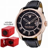 Swiss Legend Glamorous 50029-RG-03-ABR06C/W Rose Gold Case Swiss Watch