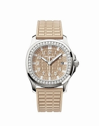 Beige Patek Philippe 5067A-020 Womens Stainless Steel Watch