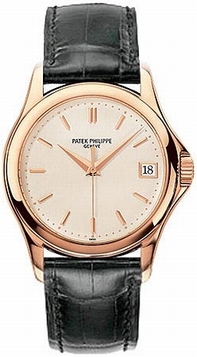 Patek Philippe Calatrava 5127R Rose Gold Case Swiss Watch