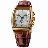 Silver Breguet 5460ba/12/996 Mens Yellow Gold Watch